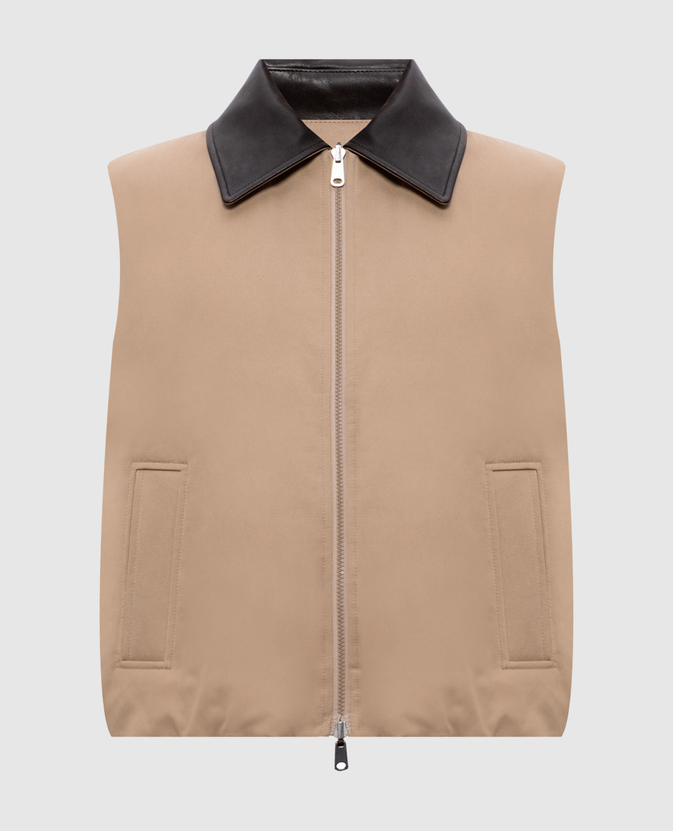 Reversible down vest Brunello Cucinelli