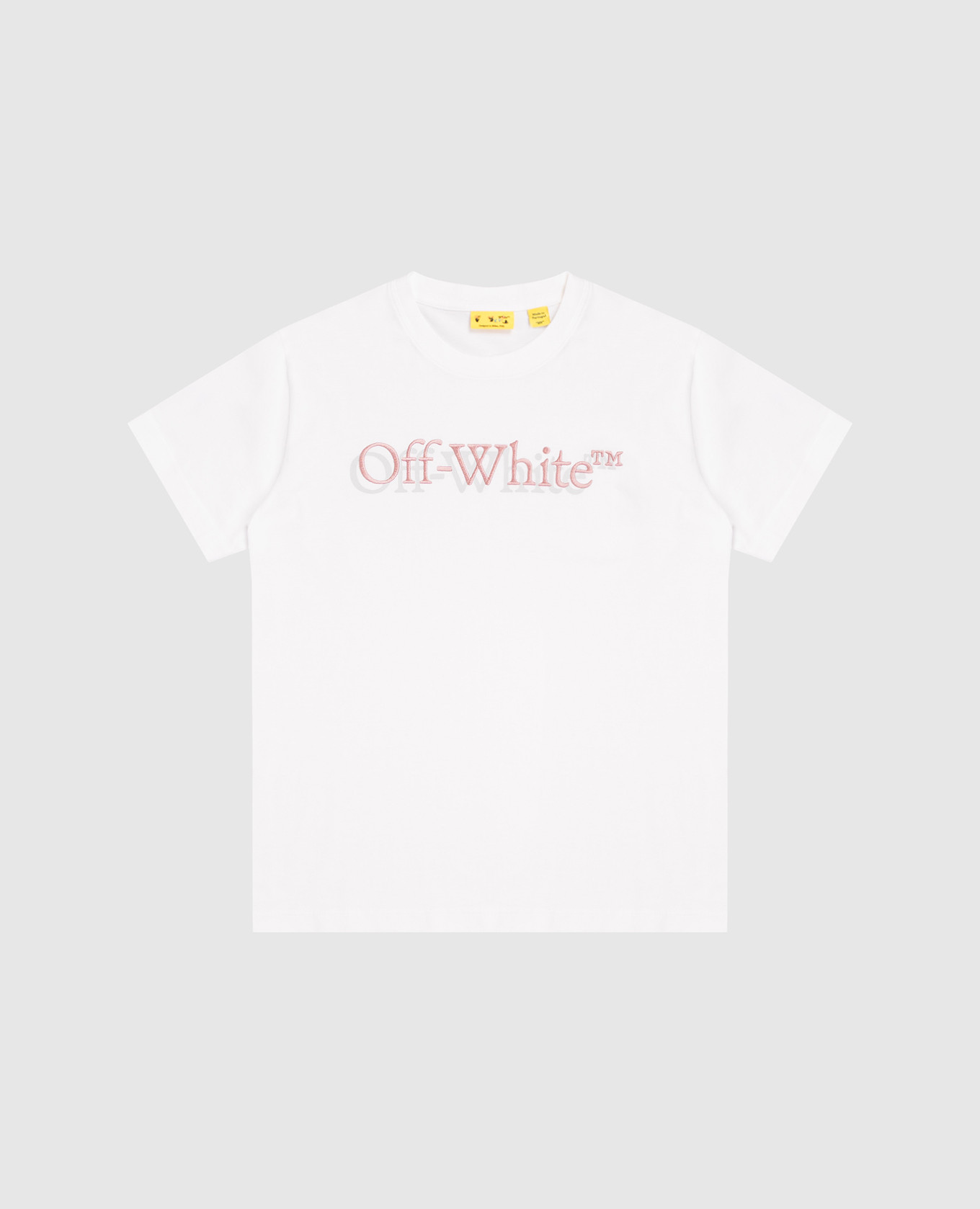 Children's T-shirt with embroidered logo