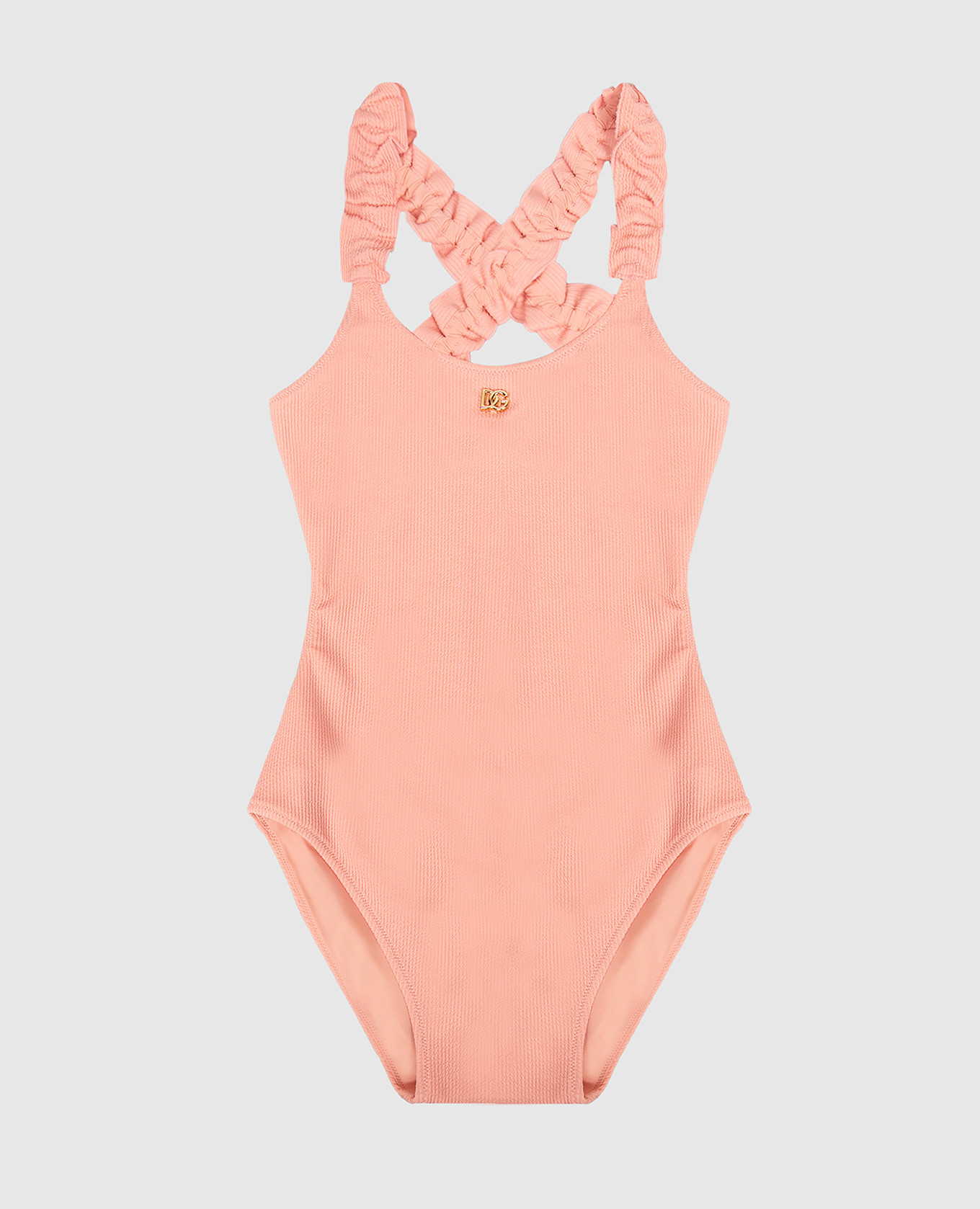 

Children's pink swimsuit with DG monogram Dolce&Gabbana