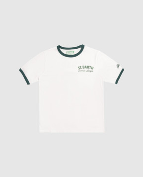 MC2 SAINT BARTH Dean children's white t-shirt DENA00103846L