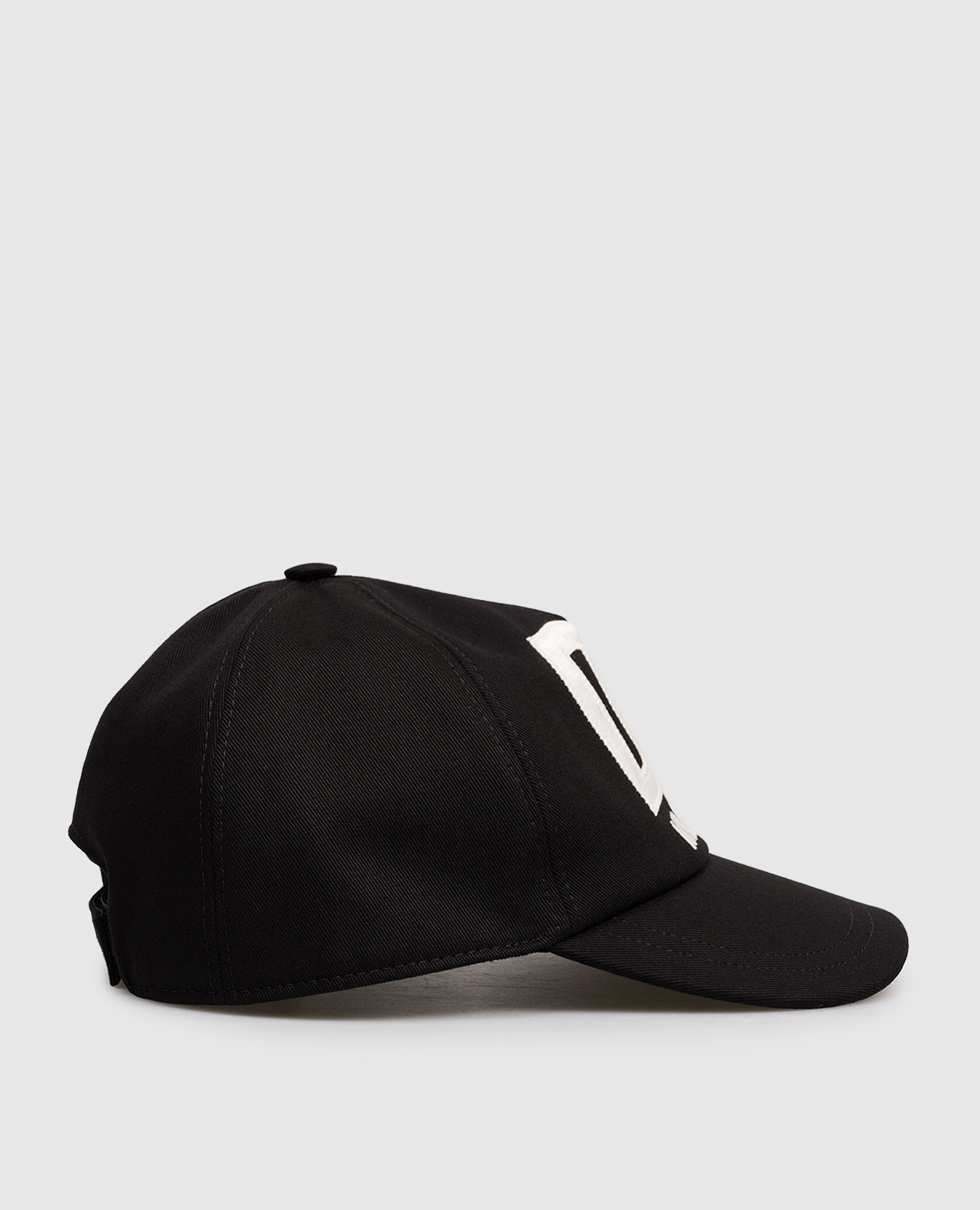 

Children's black cap with logo Dolce&Gabbana