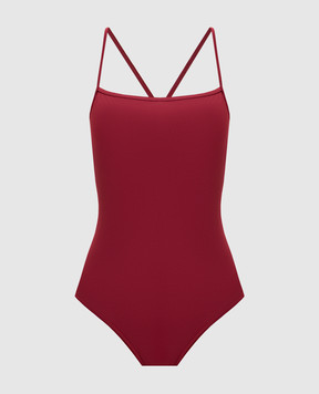 Loulou de Saison Itak burgundy swimsuit ITAKLDS