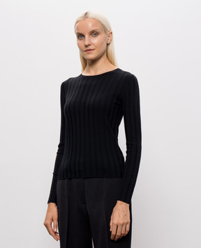 Allude Black wool jumper 26564021