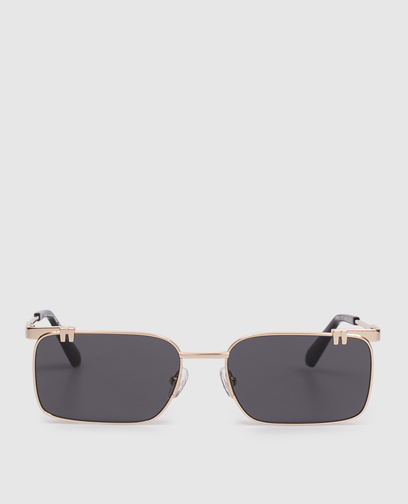 

Gold sunglasses with OFF logo engraving Off-White, Golden