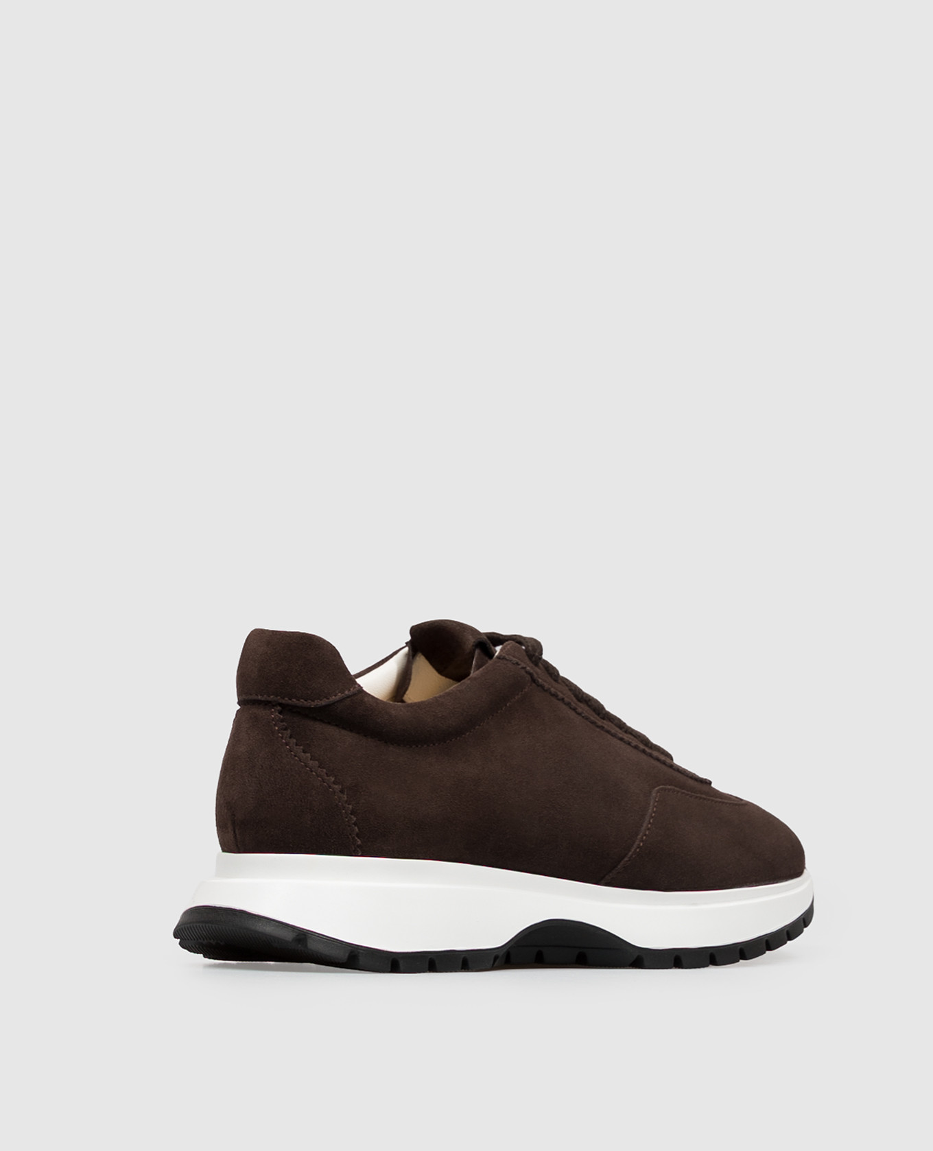 Brown suede sneakers Doucal's 3