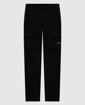 C.P. Company Black cargo pants MPA731A005529G