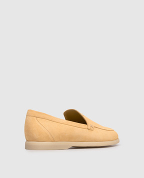 Stefano Ricci Yellow suede loafers UC64G2287SDP
