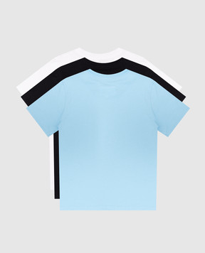 Maison Margiela MM6 Children's set of T-shirts with logo print M61016MM04I
