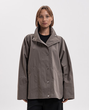 Toteme Khaki windbreaker 253WRO0222FB0427