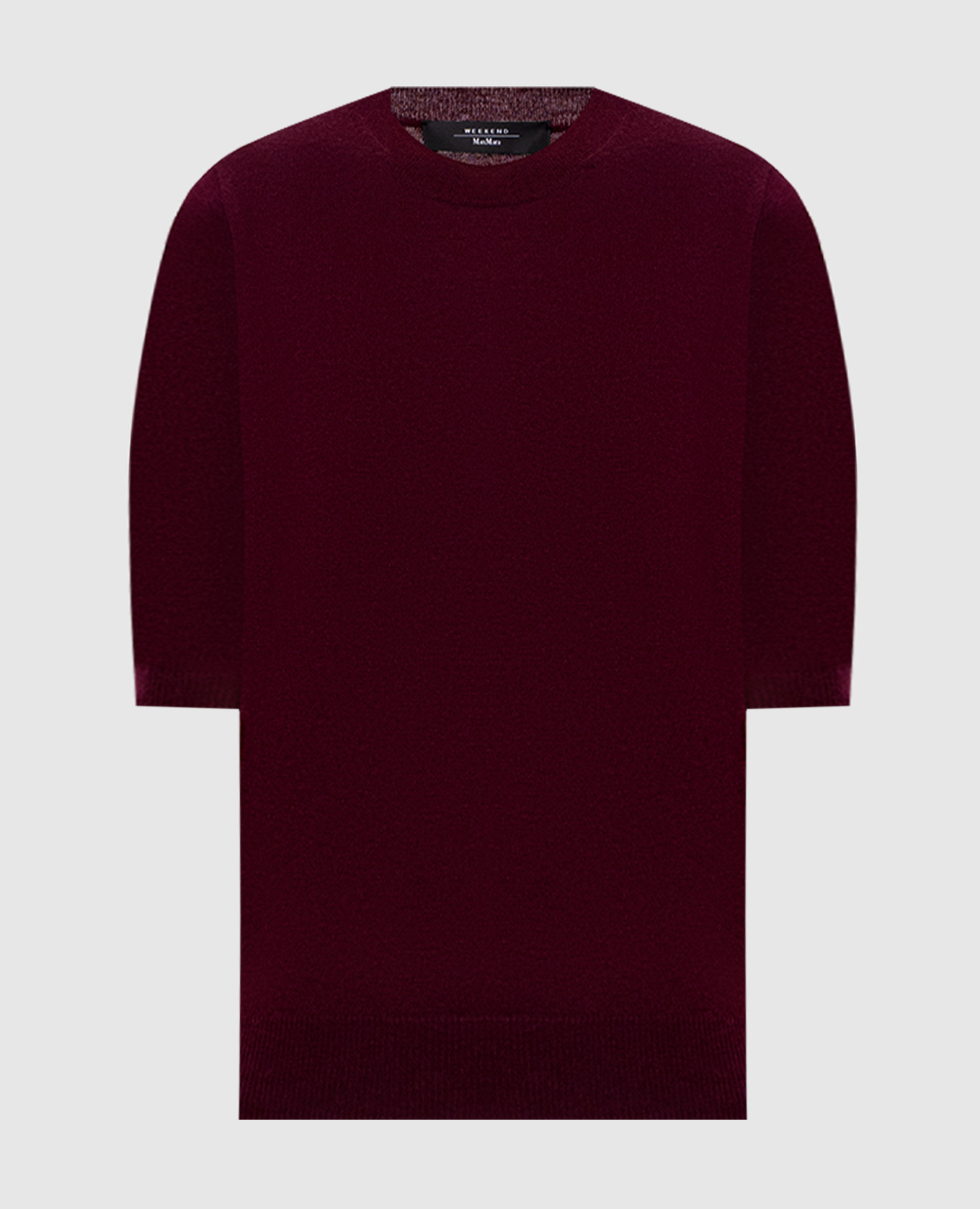 

Burgundy wool and cashmere top Max Mara Weekend