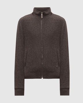 Stefano Ricci Brown cashmere jacket MDJ63003105428