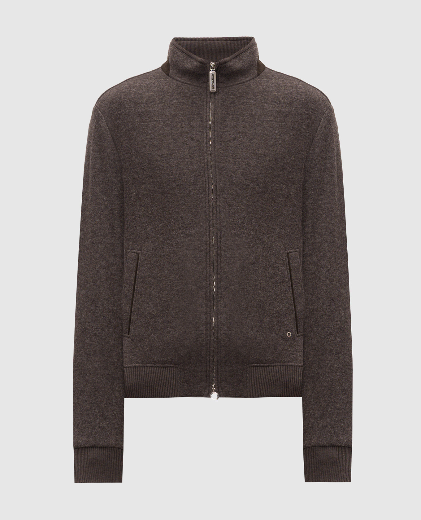 Brown cashmere jacket