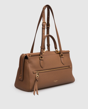 Dolce&Gabbana Vittoria brown leather bag BB7844A0841