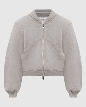 The Attico Grey insulated sports jacket 261WCF00026JJF003AA