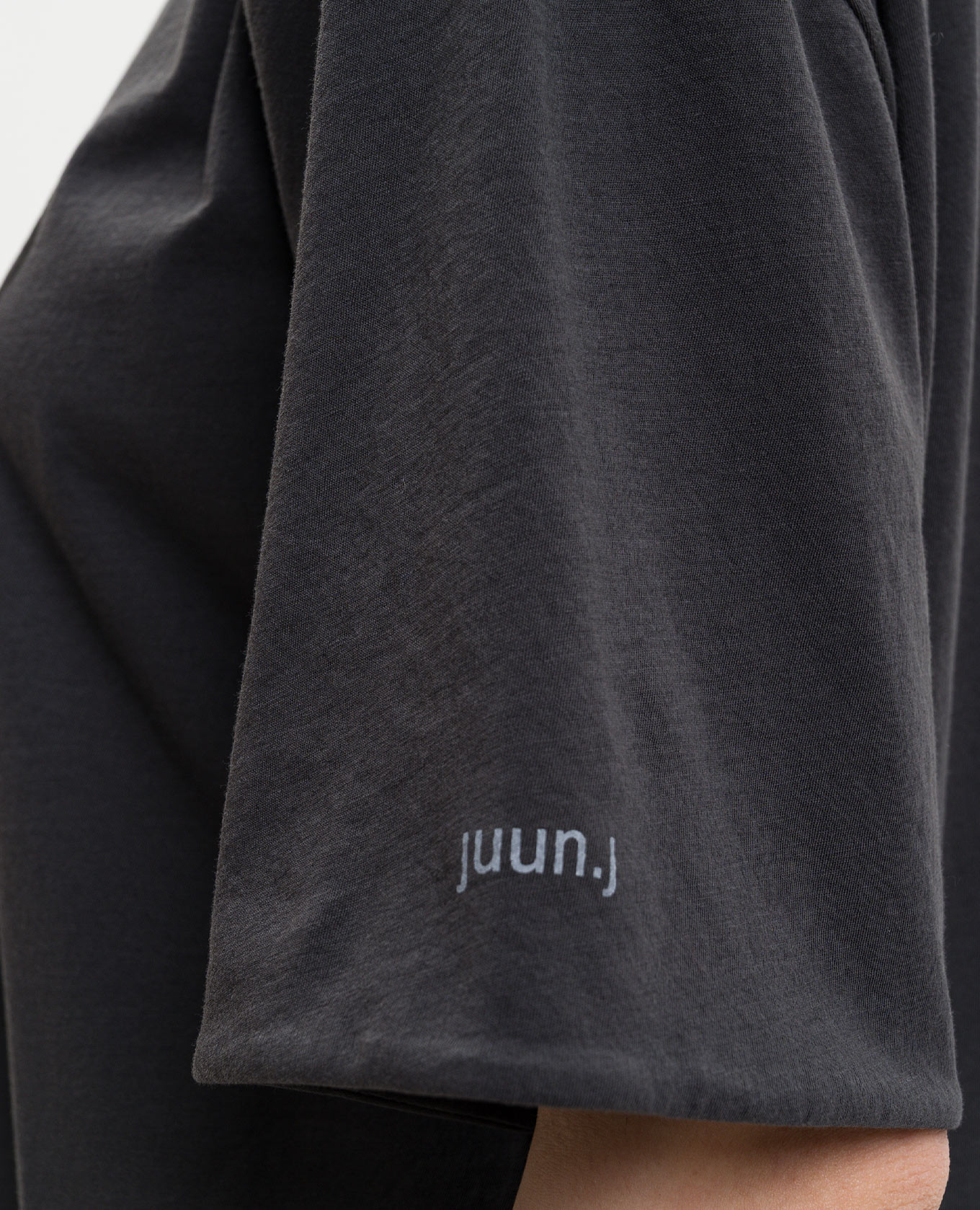 

Gray T-shirt with print Juun.j, Grey