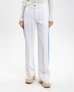 Casablanca White striped sweatpants WAW25JTR28601EXSKI