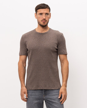 Brunello Cucinelli Brown T-shirt MM8511336
