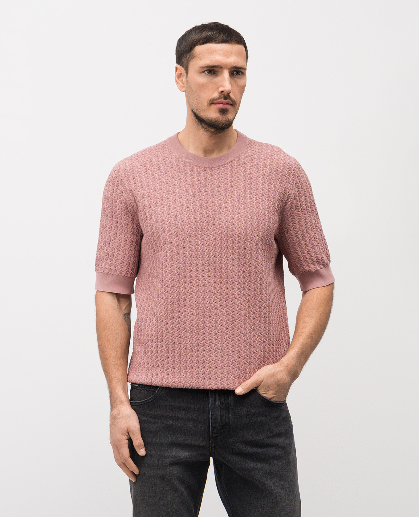 Pink patterned jumper Dolce&Gabbana 3