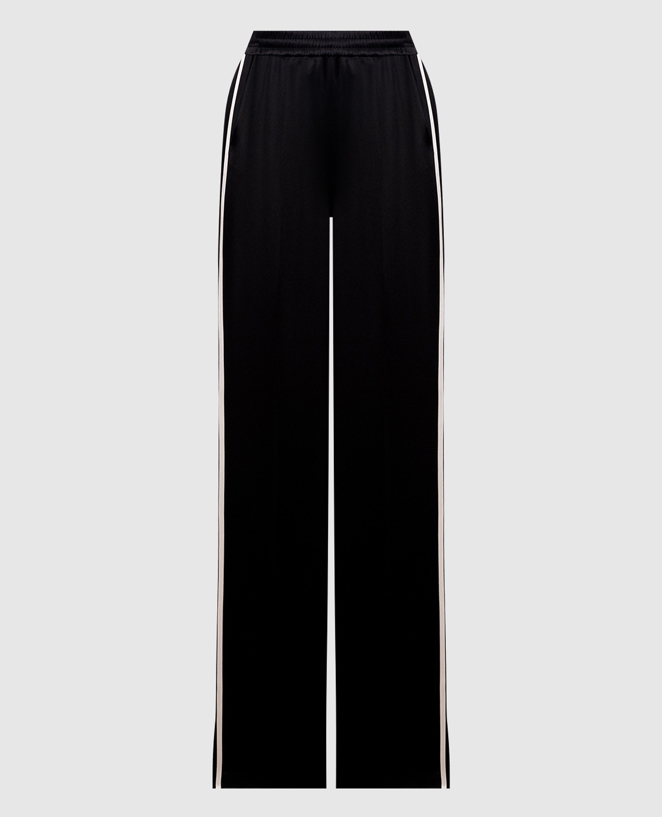 

Black silk pants with stripes Tom Ford