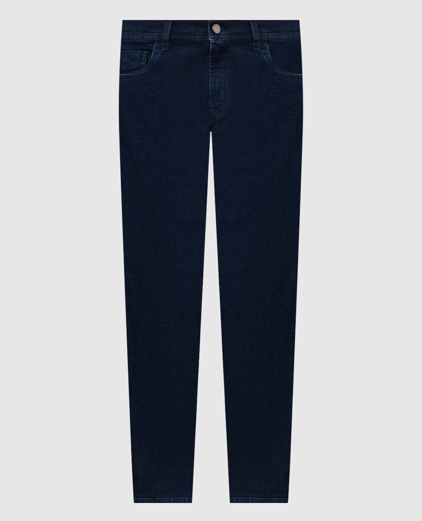 

Blue Costantino jeans with monogram Scissor Scriptor