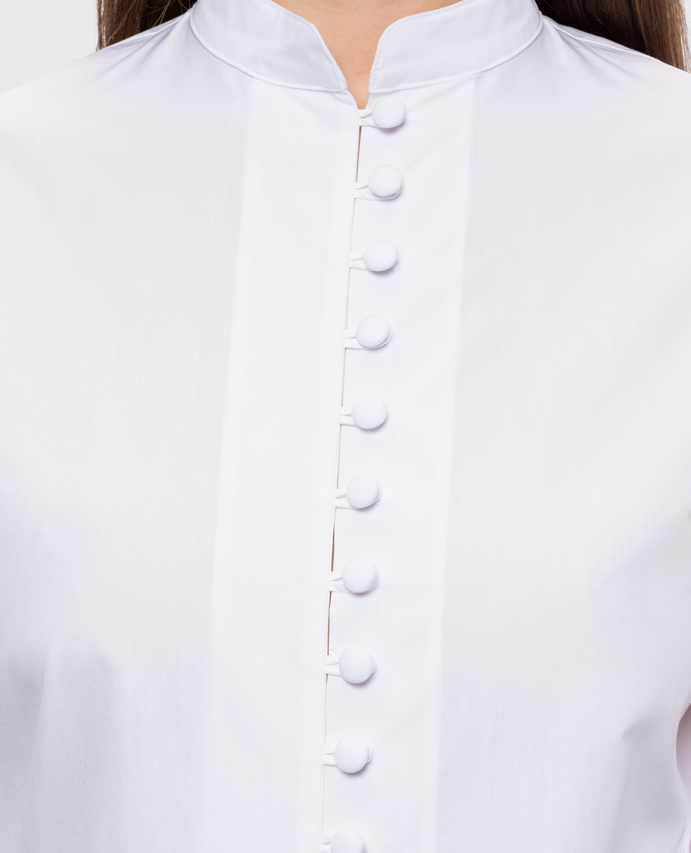 White shirt with branded accessories Balmain 5