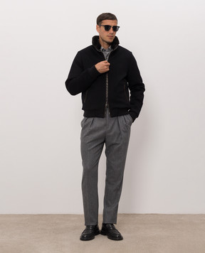 Peserico Gray cotton shirt R5606000148
