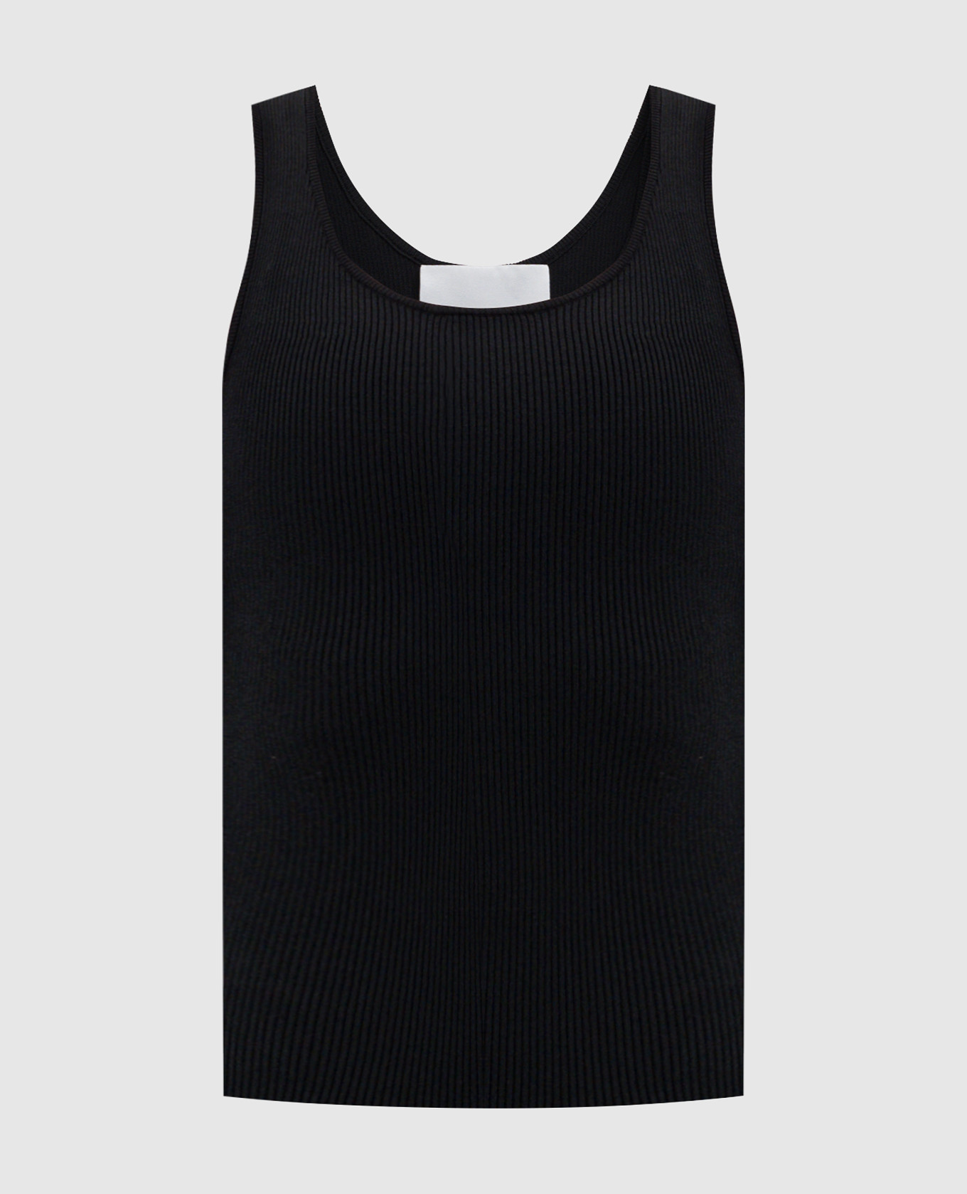 

Black ribbed top 3.1 Phillip Lim