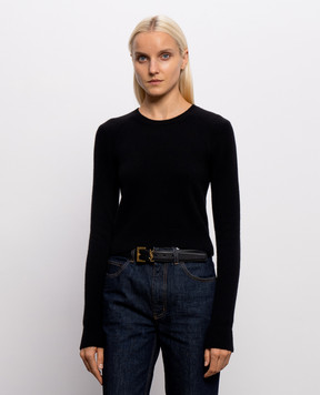 Saint Laurent Black cashmere sweater 871009Y77LF