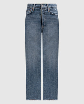 AGOLDE 90's blue jeans with a frayed effect A2151895