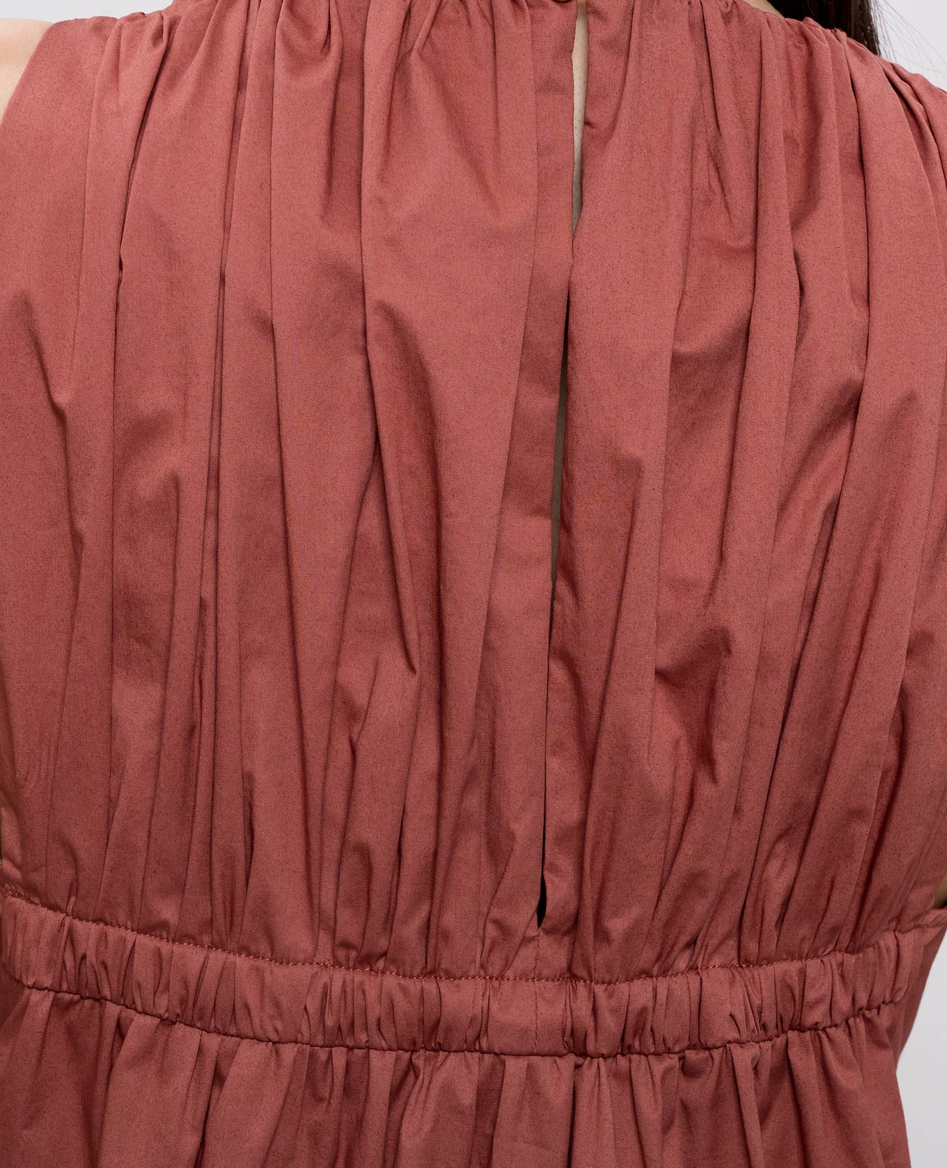 

Red midi dress Peserico