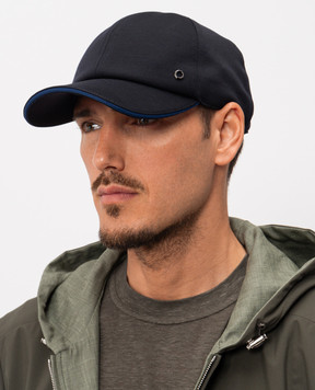 Stefano Ricci Black wool cap MCV61TX08EMA0033