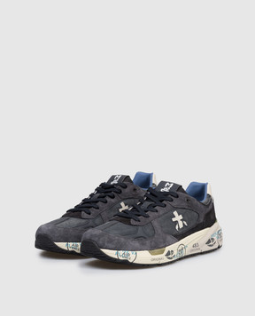 Premiata Gray combination sneakers Mase 25 MASE25