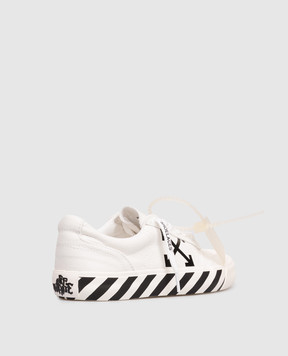 Off-White White Vulcanized Undercut Sneakers OWIA28QC99FAB001