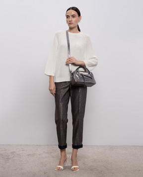 Peserico White sequined jumper A99099F079312A