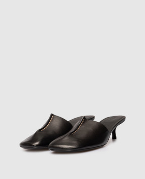 Marsell Cotama black leather mules MW8790P091