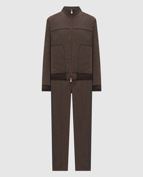 CAPOBIANCO Brown tracksuit 21M454LB00C21M702LB00