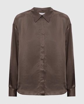 Peserico Brown blouse A06189H06638