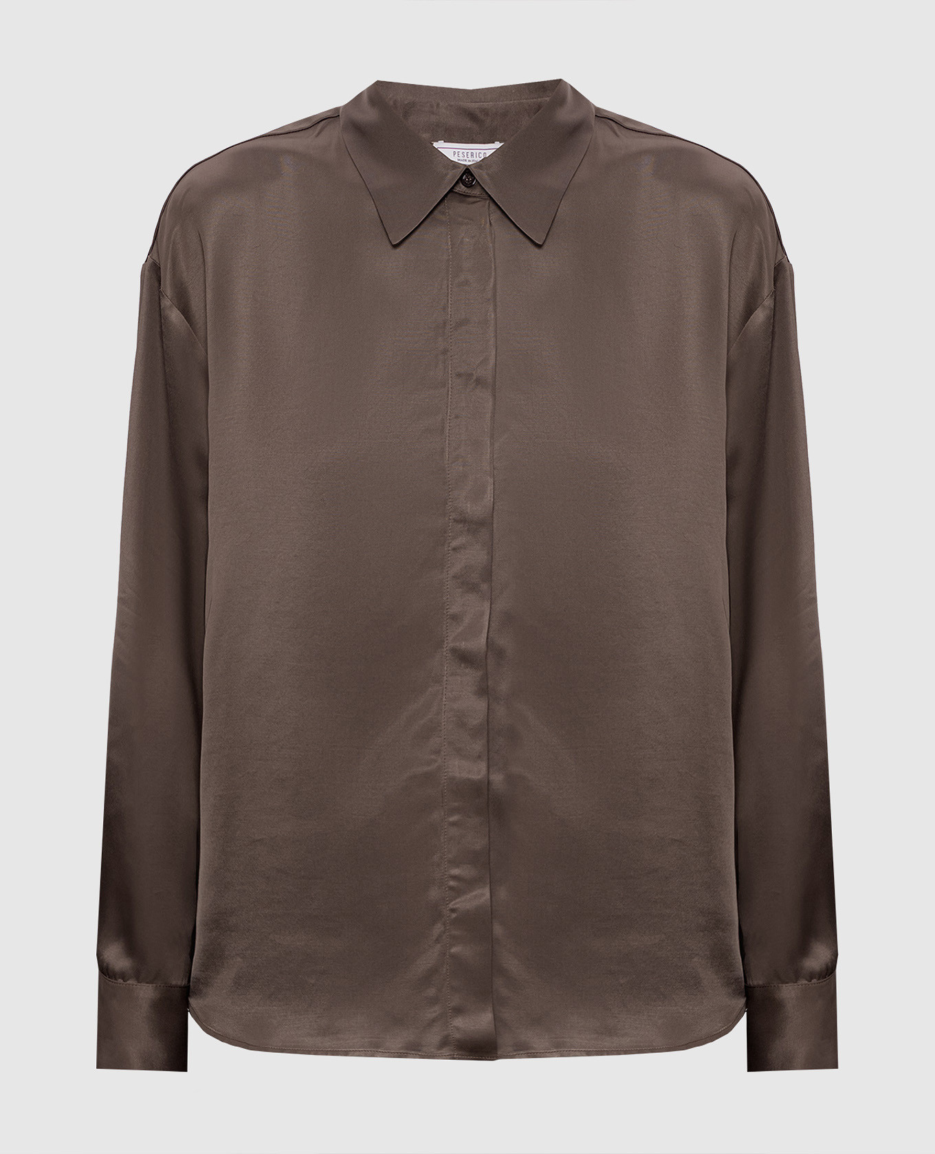 Brown blouse Peserico