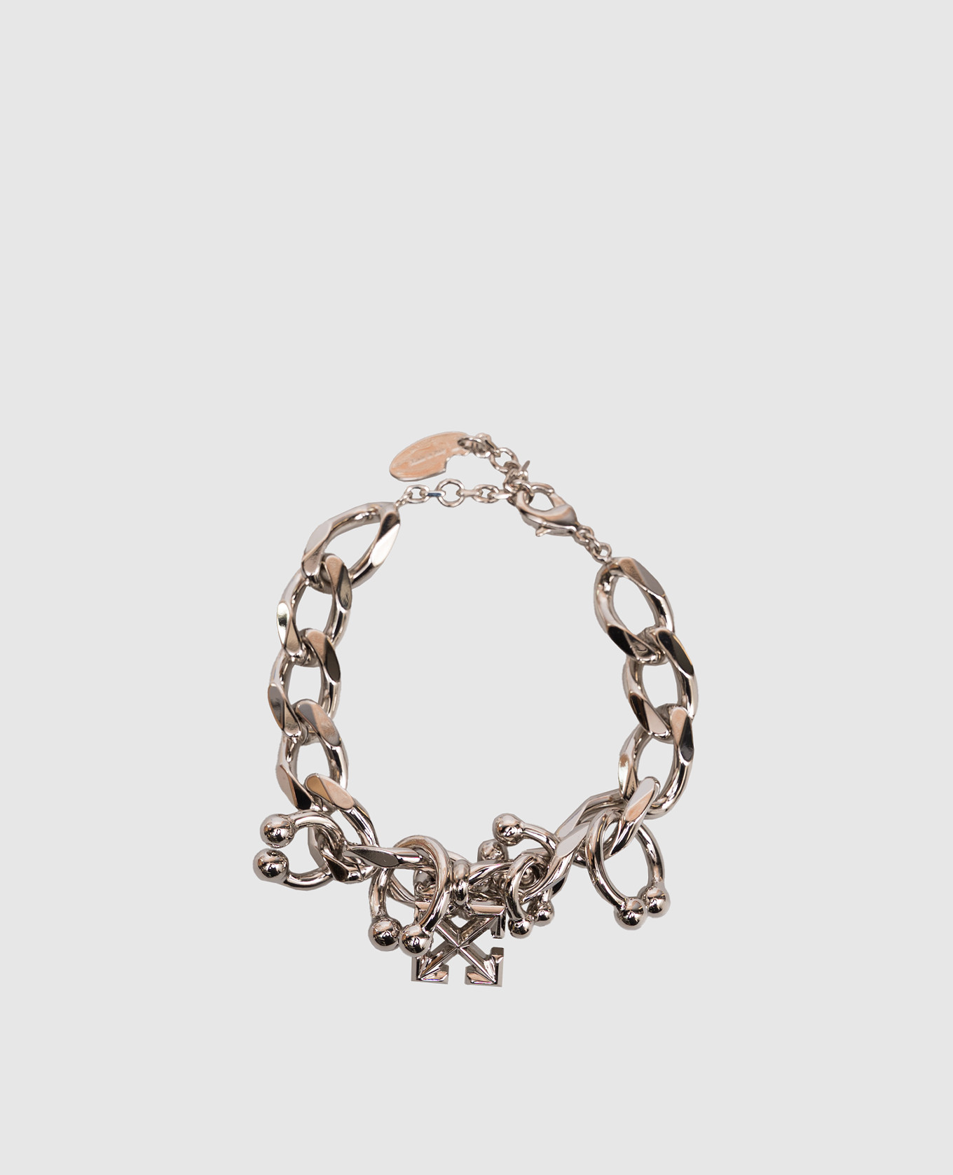 

Silver chain bracelet Piercing Off-White