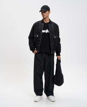 Off-White Black bomber jacket 44MEH05GF5F001