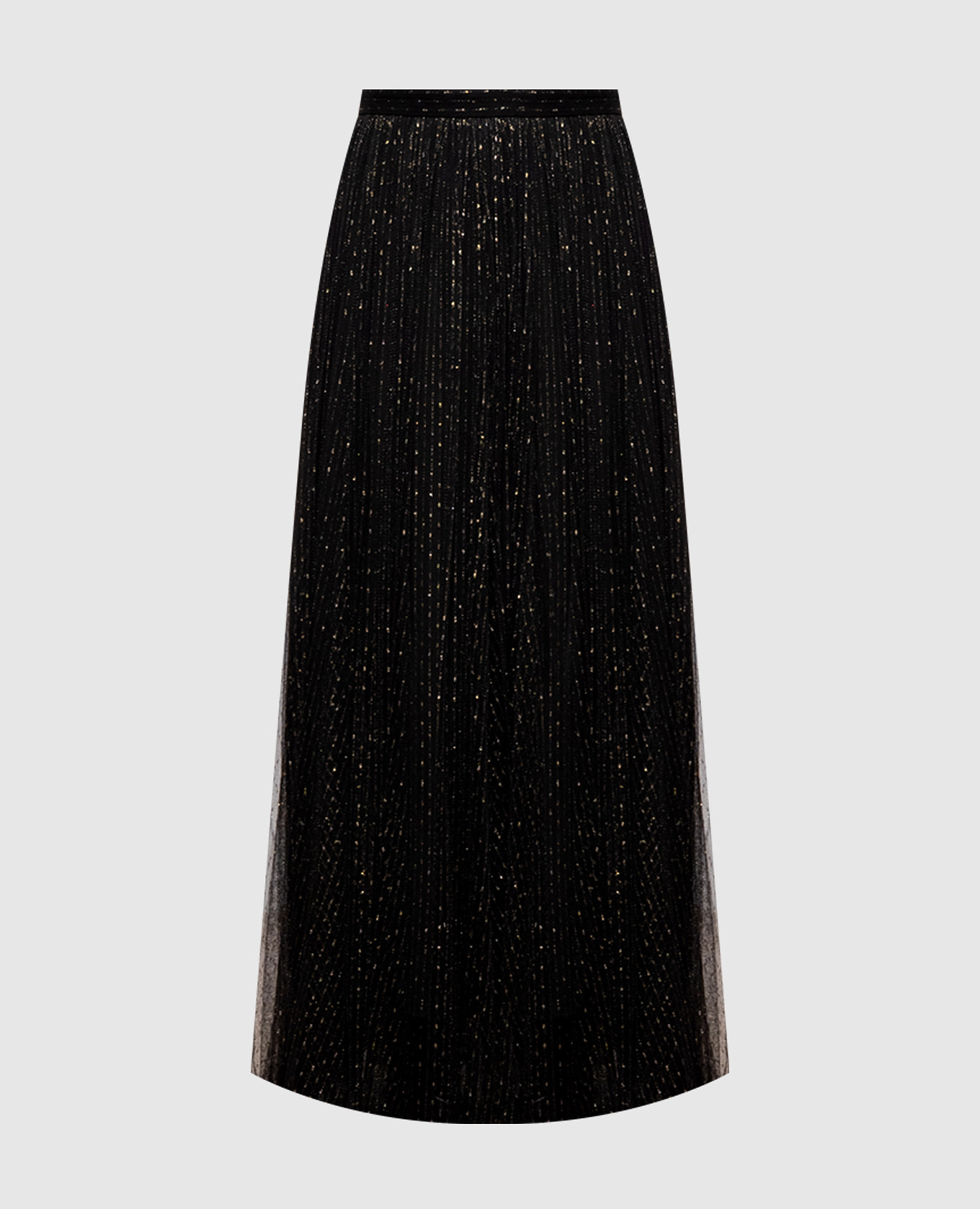 Black skirt with lurex