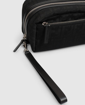 Fendi Black monogram patterned toiletry bag 8N0216B16F