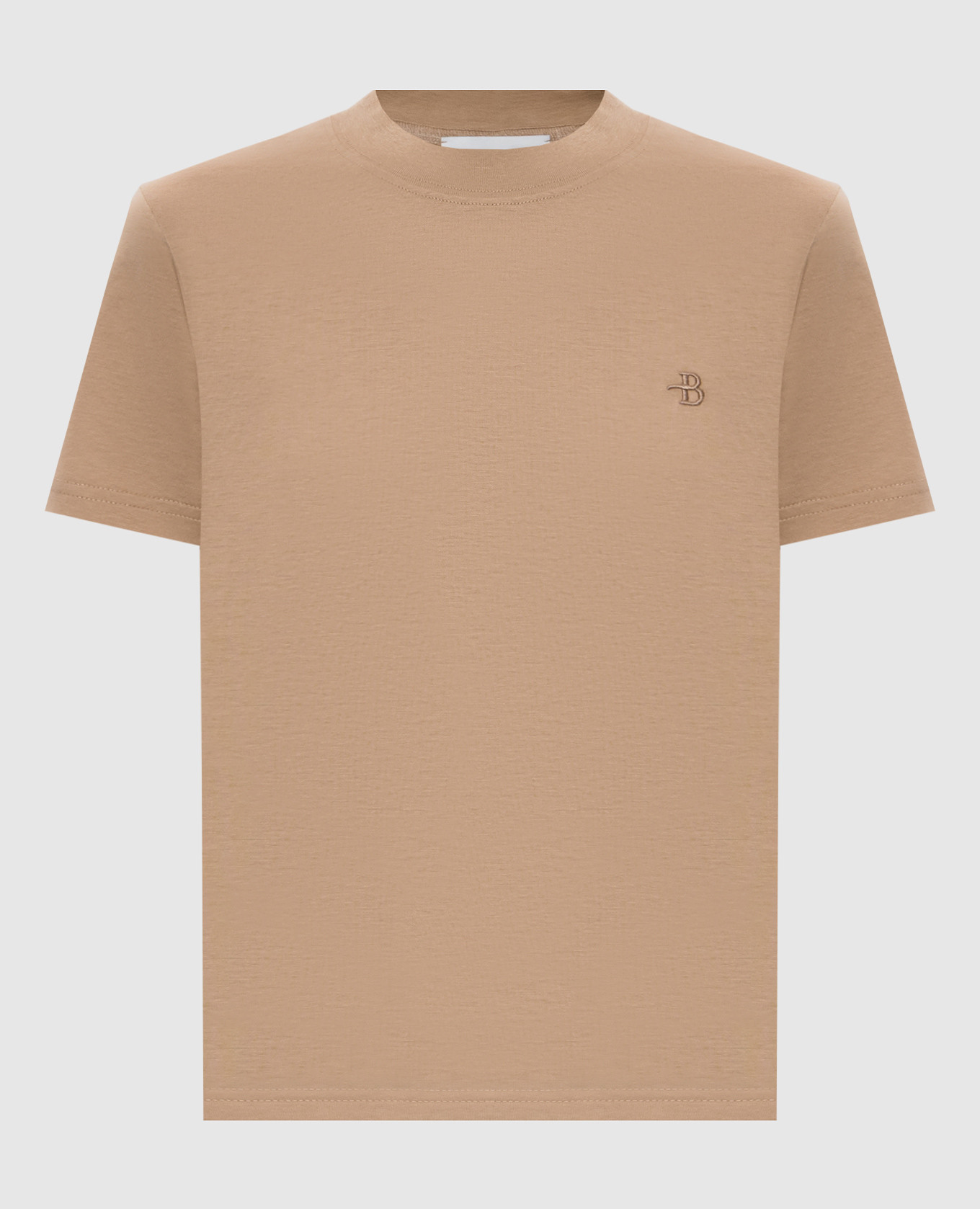 

Beige T-shirt with monogram embroidery Ballantyne