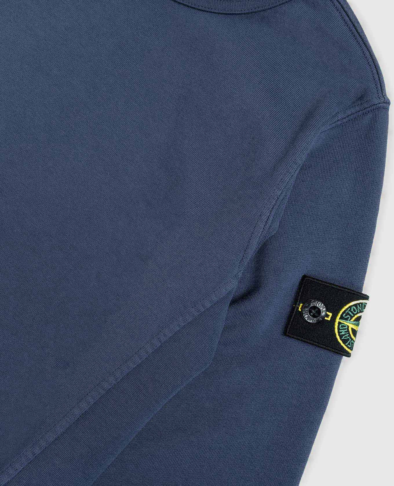 

Children's blue sweatshirt and shorts suit Stone Island