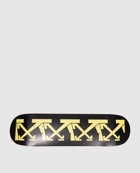 Off-White Sandpaper Skateboard and Heritage Bag Set OHZM005T25MAT003OMNL02