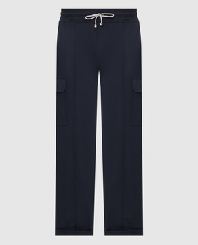 Doriani Cashmere Blue cargo P200F1853J45