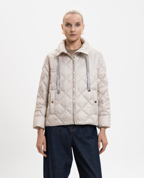 Max Mara Beige quilted down jacket MTCPISOFT MTCPISOFT