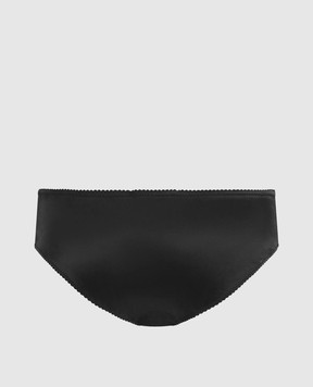 Dolce&Gabbana Black silk slip panties O2B23TONO13