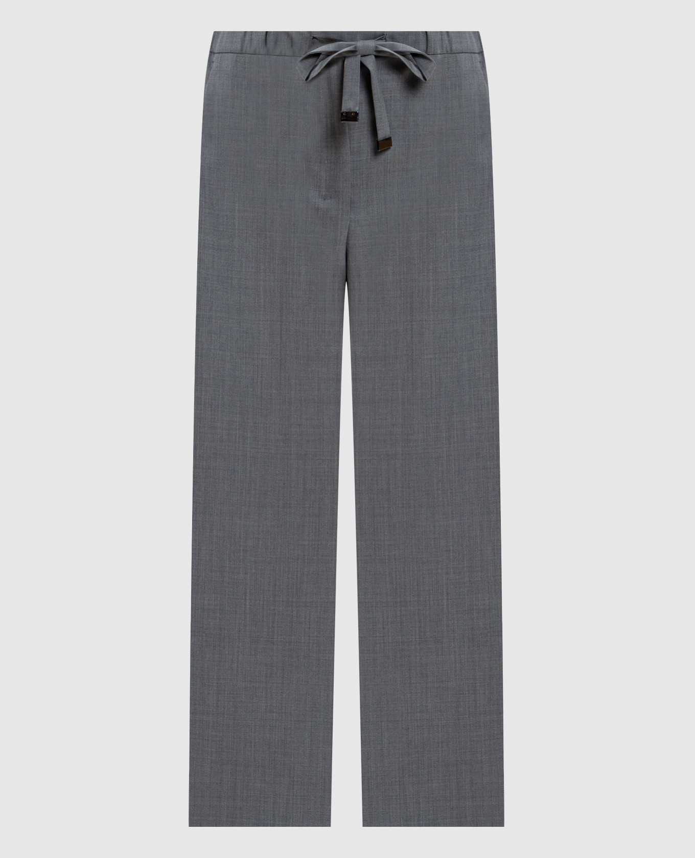 

BAIA gray wool pants Max Mara, Grey