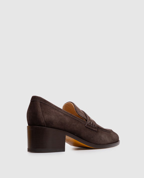 Doucal's Brown suede shoes DD8928CELYUF252
